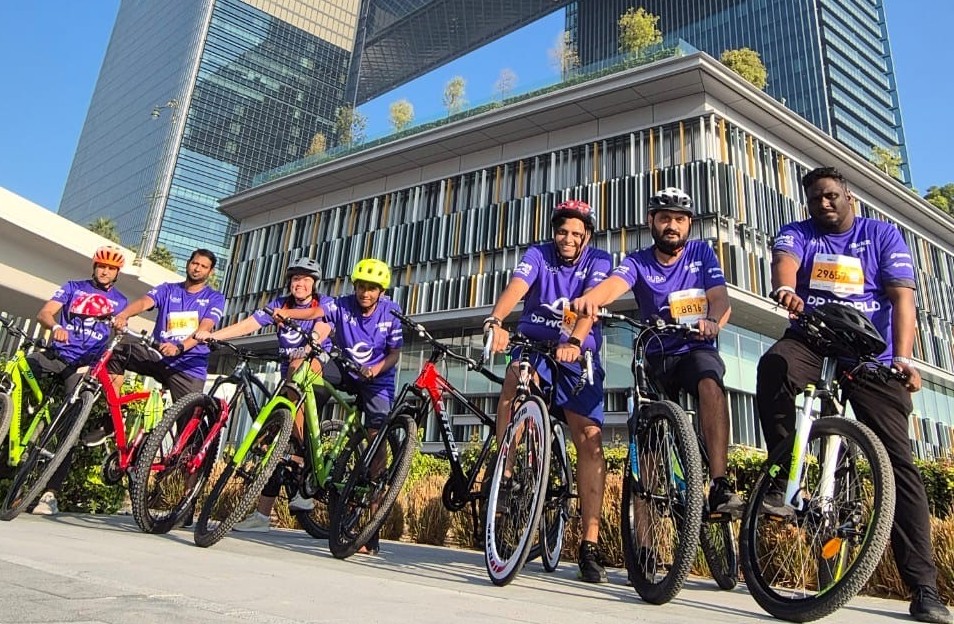 Tawazon Participates in Dubai Ride: Embracing Unity, Wellness, and Community Engagement